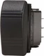 Blue Sea Systems Contura (ON)-OFF-(ON) DPDT Switch, Black