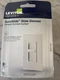 Leviton Decora+ SureSlide Slide Dimmer with Preset Switch 6674-1LW New!