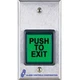 ALARM CONTROLS CORPORATION TS-2 ALARM CONTROLS 2in SQ.GREEN illuminated pushbutt