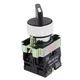 uxcell 22mm Latching 2 NO Three 3-Position Rotary 3 Positions-1pc #3, Black 