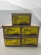 NEW IN BOX LOT OF 5 Square D Control Station Stop Push Button 600V 9001BG103
