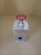 Hoffman E1PBXSS Pushbutton Enclosure w/ Eaton 10250T/91000T Ser D2 Contact Block