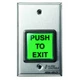 Alarm Controls Ts-2 Push Button, 5 In. H, W/Face Plate