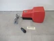 Bernstein F1-SU1 UN - 606.1800.012 Metal Foot Switch Red 10A 300VAC Unused