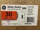 THN3321 GE 30 Amp 240V 3 Pole Non Fusible Nema 1 Indoor Rated Disconnect