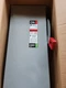 New GE 100 amp Fusible Safety Switch TH4323R 3 Pole 4-Wire 240 Vac