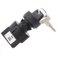 HONEYWELL 89477-01 Key Switch, Off/On/On/Momentary On 24M947