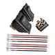 2PCS Reverse Polarity Toggle Rocker Switch DC Motor Control RV Power Jack 4 Pin