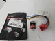 APIELE 10 Amp 22mm Momentary Push Button Switch 12V Angel Eye LED Waterproof