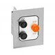 MMTC 3BFX Exterior 3 Button Flush Mount Control Station OPEN/CLOSE/STOP NO/NC
