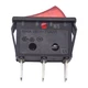 1PC Rocker Switch 16A250V Red With Lamp replace for Zing Ear ZE-235L