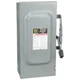 SQUARE D D323N Safety Switch, Fusible, 100 A, Steel 1H256