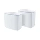 ASUS ZenWiFi AX Hybrid [XC5] System, 2pk (xc5-w-2-pk-) (xc5(w2pk))