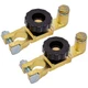 Ampper Top Post Battery Disconnect Switch 12V, 2 Pack, W/ Bolt 