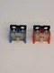 1 Fuji AR9B291 RED & 1 AR9B290 Blue Contact Block c24