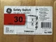 GE THN3321 30A 240VAC 3-Pole 3-Wire Non-Fusible Safety Switch NEMA 1 Disconnect