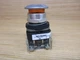 Allen Bradley 800T-FXQ10AA1 Amber Button W/ 800T-XA1/800T-Blank