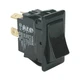 POWER FIRST 2VLR2 RockerSwitch,NoLens/Lamp,Black,On/Off 2VLR2