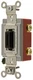 Bryant Electric 4901L, 120 to 277 VAC, 20 A, Black, Locking, Toggle Switch, 1 pc