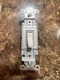 HUBBELL CS120W SINGLE POLE TOGGLE SWITCH 20A 120/277V SIDE WIRE, WHITE