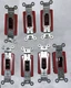 Lot of 7  -- Hubbell WS896 Fed Spec 20A 120V 277V Switches - New old stock