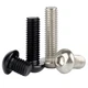 10/50x M2 M2.5 M3 M4M5M6 Hex Allen Hexagon Socket Button Head Screw Bolt ISO7380
