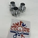 Lot of 3 Cutler Hammer Eaton 10250T 91000T Black Push Button 120 VAC