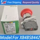 Emergency Stop Push Button XB4-BS8442 NC For Schneider XB4BS8442  Fast Shipping