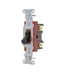Hubbell 1223BK Switch, Hubbell-Pro, 3-way, 20A, 120/277V, Black
