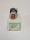 GE AMBER ILLUMINATED PUSH BUTTON LIGHT. 55-194896.