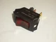 GC ELEC 35-660 SPST ON-OFF RED 12V INCDT LIGHTED SNAPIN ROCKER SWITCH 10A 30VDC