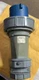 Mennekes ME460P9W-1109 Watertight 3-Phase Pin & Sleeve Plug 250VAC 60A 4W