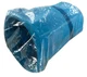 513P0D30, MELTRIC, STRAIGHT HANDLE POLY BLUE  size 3m20 w/ gland