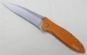 Orange Blackwashed Kershaw Leek 1660OR Pocket Knife Ken Onion - TSA Auction