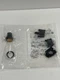 Allen Bradley 800FP-LF0PN5WX10  22mm Amber LED Flush Momentary Push Button