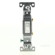 Eaton White Framed Toggle Wall Light Switch Single Pole 15A 120V Bulk 1301-7W
