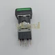 1PCS Fuji Green Illuminated Button AH164-TL AH164TL New