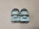 LOT OF 2 Idec Izumi ABD 41-10650 Black Pushbutton 125v 5A 300v 3A #1007J22