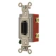 Bryant Wall Switch, 2 , Locking, 20 A, Black 4901L Bryant 4901L 781786623873