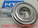 NTN JAPAN 6307 ZZ NR C3 Deep Groove Ball Bearing - 2 Metal Shields Snap Ring