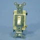 Leviton 54504-2T Light Almond 4-Way Commercial Smooth Toggle Light Switch 15A