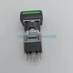 1PCS Fuji Green Illuminated Button AH164-TL AH164TL New
