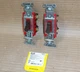 NEW LOT OF 2 HUBBELL 1221B PRO TOGGLE SWITCH 20A 120/277VAC SINGLE POLE BROWN