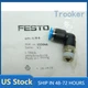 FESTO CORPORATON QSL-1/8-6 Push-in 90 deg Connector - US STOCK