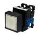 AR22F0M-10E3W, FUJI, 22Mm Pushbutton Sq Bezel 24Vdc White 1No