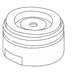 Kohler K1031237CP K-1031237-CP Aerator Assembly, Chrome