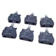 Lot of 6 Schneider Electric ZBV-B1 White LED Light Block For 22mm Head, 24VDC/AC