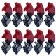 ESUPPORT 12V 20A Rocker Toggle Switch SPST ON/Off Car Truck Boat 2Pin Red Cover
