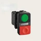 XB5AW73731G5 New Schneider Illuminated double headed push button, , 22mm