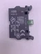 ABB MCB-10 Contact Block, SPST-NO, 6A, 120VAC, Without Holder, NEW NO BOX